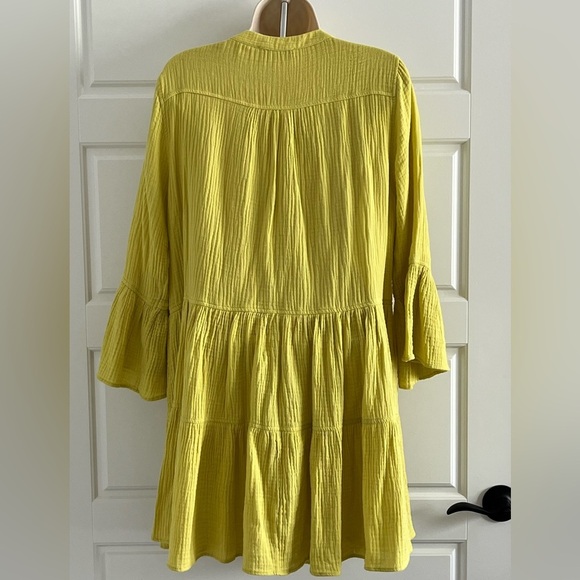 Devotion Twins Ella Mini Dress 100% Cotton Gauze Beachy XS New Anthropologie - Picture 6 of 14